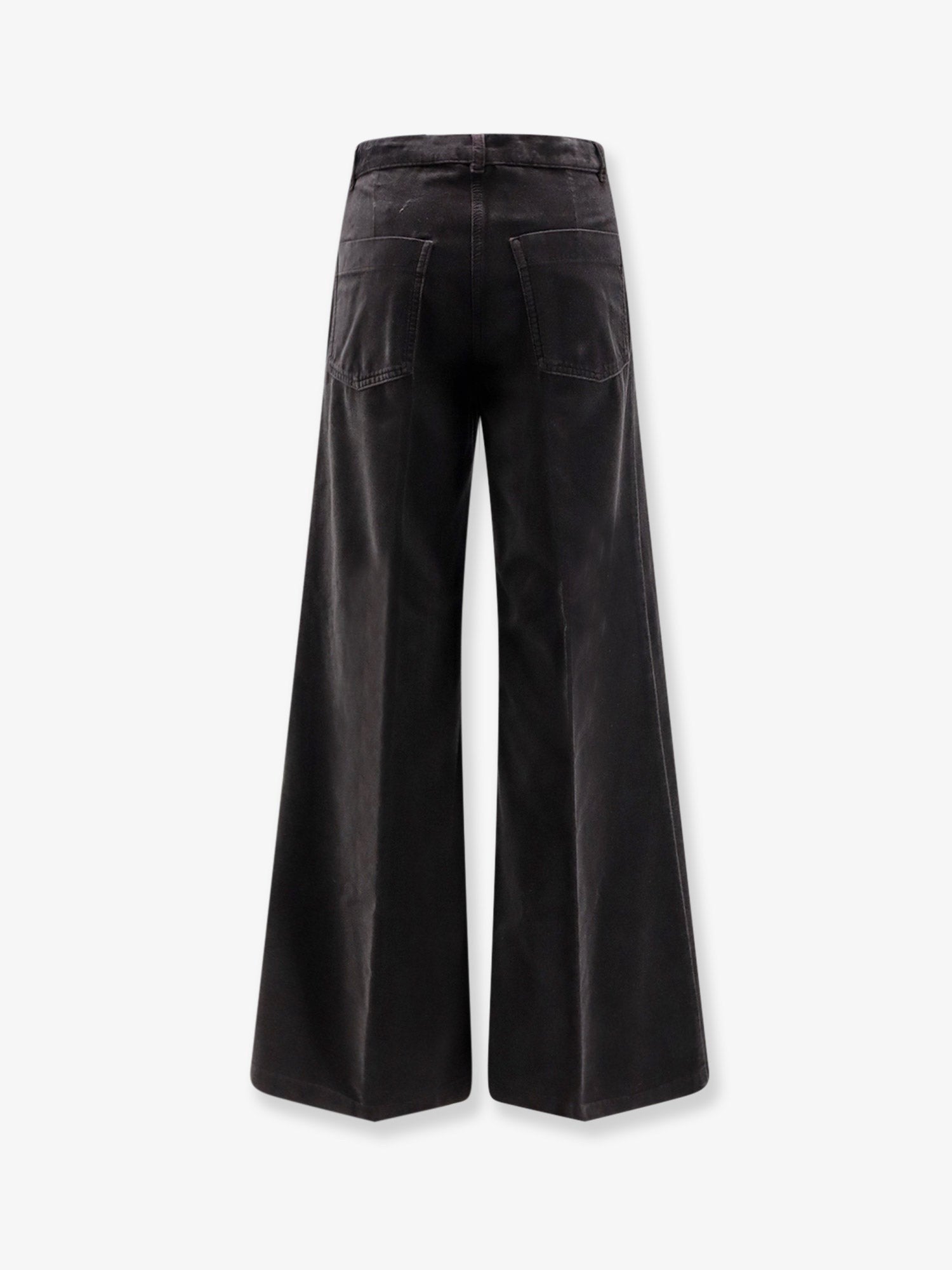 ASPESI Women's Velvet Trousers Brown