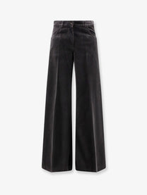 ASPESI Women's Velvet Trousers Brown