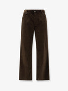 Loewe Women's Velvet Trousers Brown