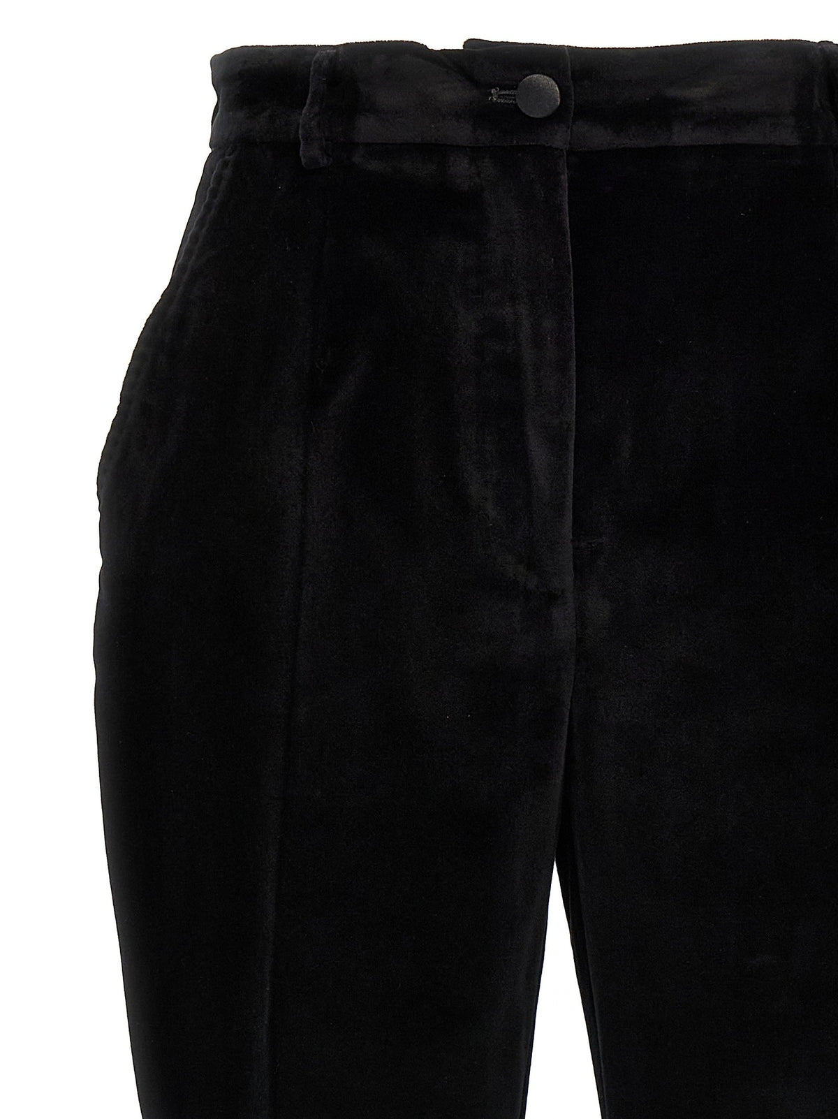 Dolce &amp; Gabbana Velvet Tuxedo Pants Black