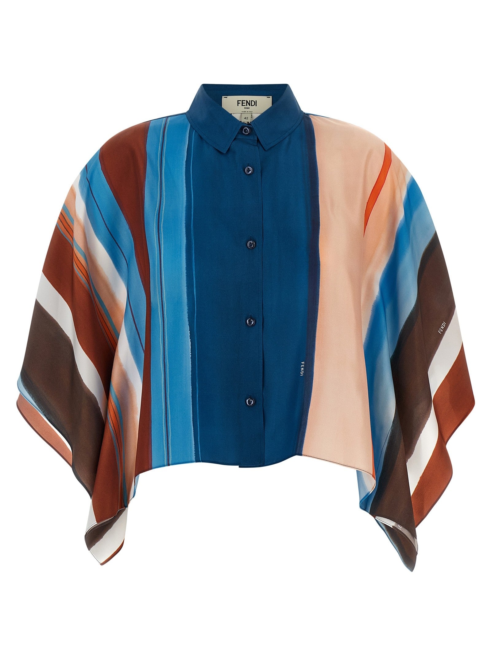 Fendi Venetian Stripes Shirt Gold