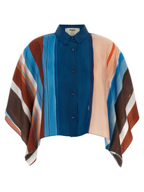Fendi Venetian Stripes Shirt Gold