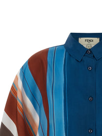 Fendi Venetian Stripes Shirt Gold
