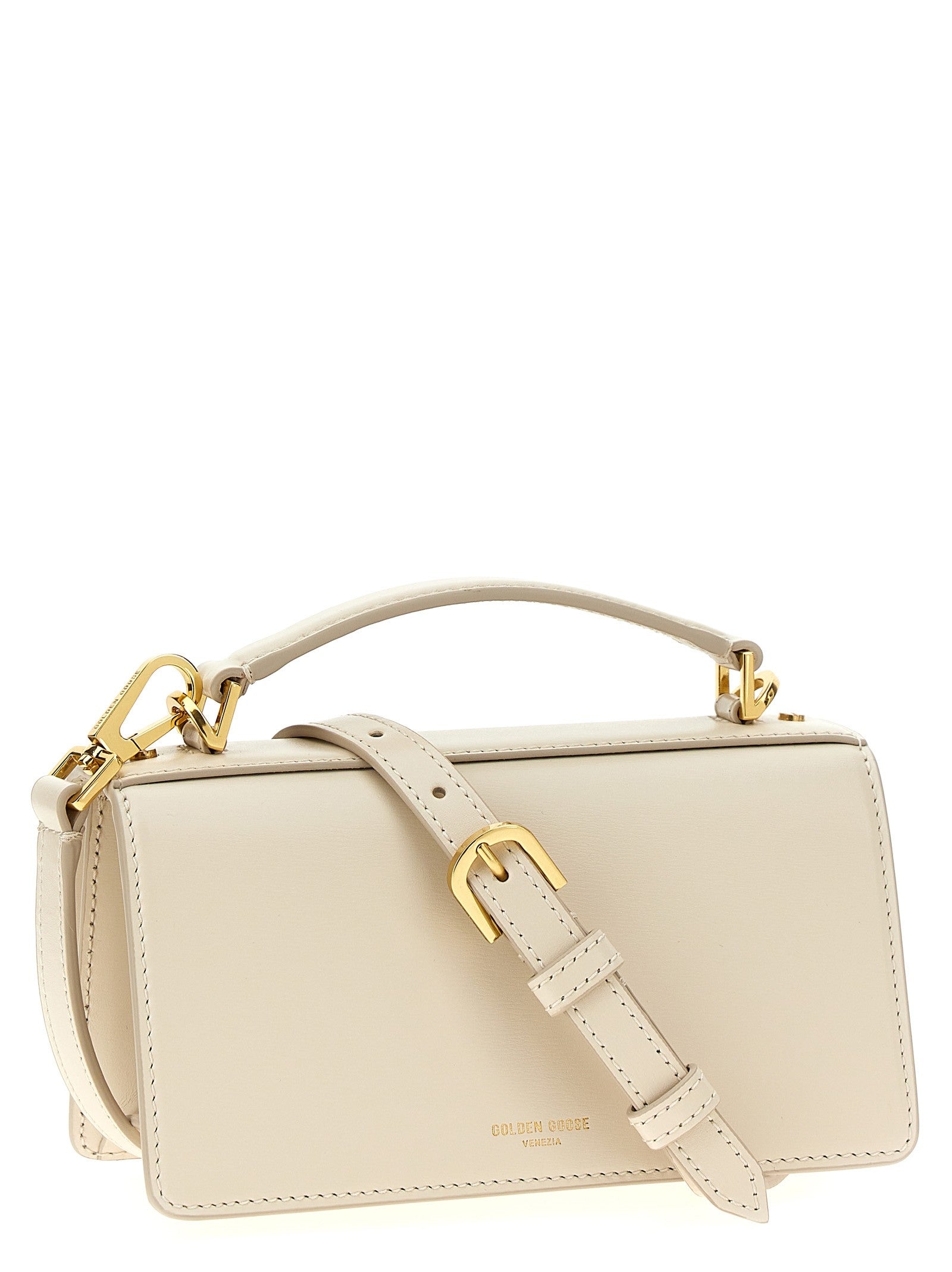 Golden Goose Venezia Small Handbag White