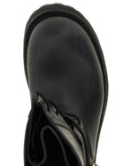 Balenciaga Venom Lace up Boots Black, view 4