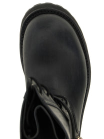 Balenciaga Venom Lace up Boots Black