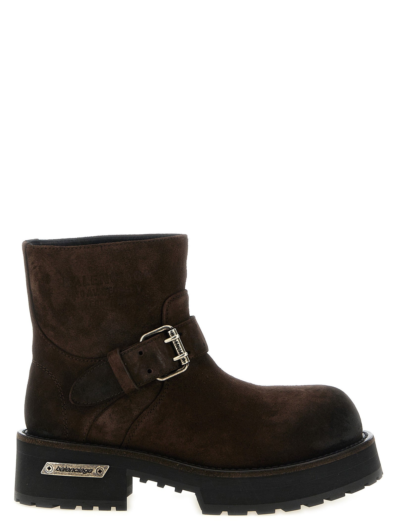 Balenciaga Venom Mini Ankle Boots Brown