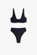 Venuja Women's Nylon Bikini Black