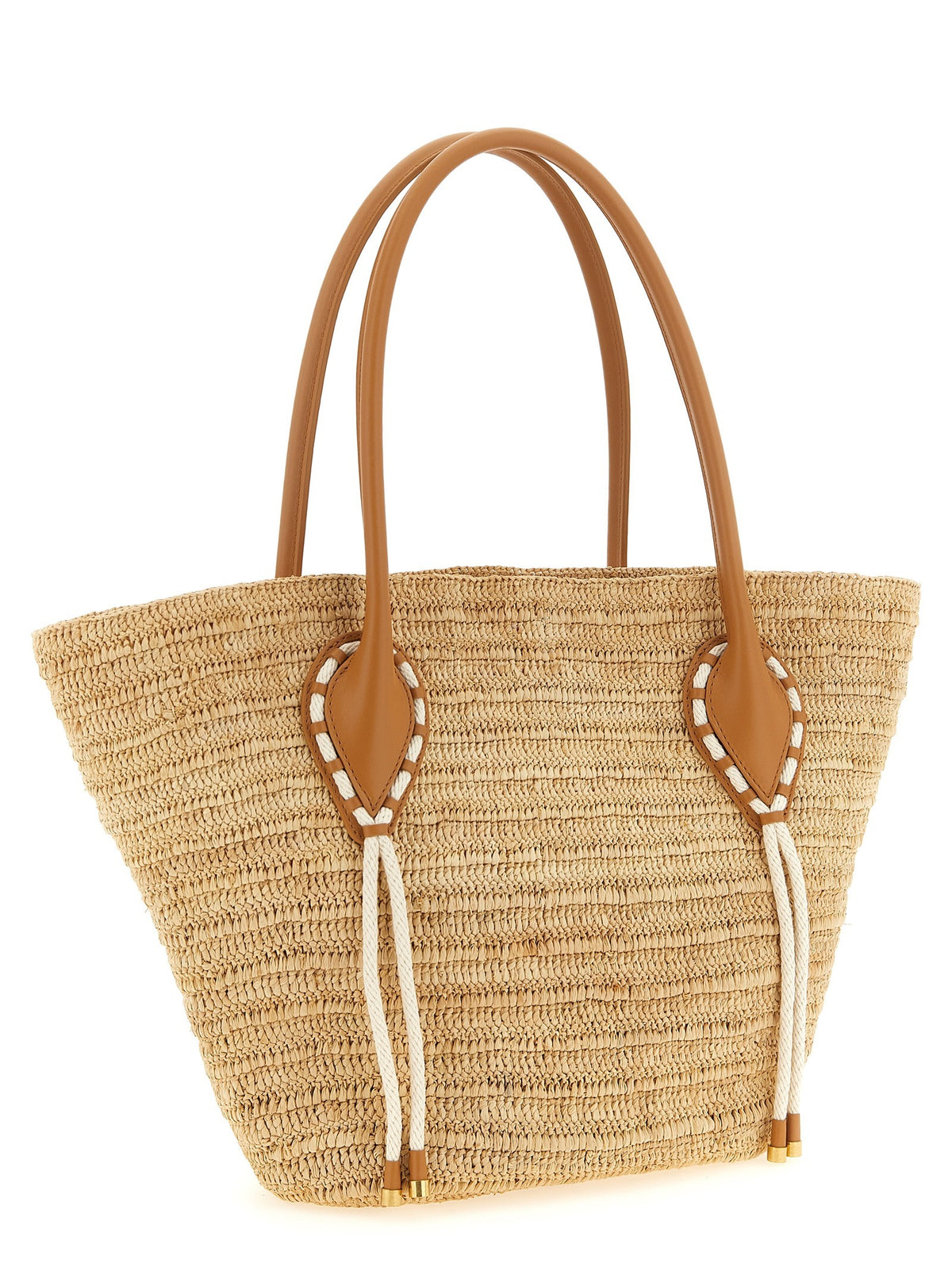 Christian Louboutin Venus Basket Large Shopping Bag Beige, view 2