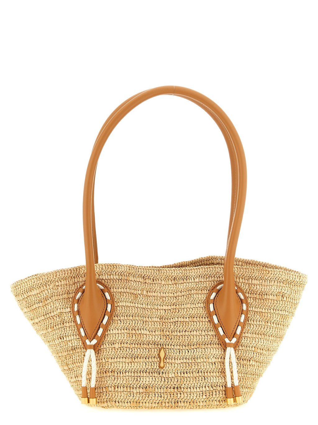 Christian Louboutin Venus Basket Mini Shopping Bag Beige