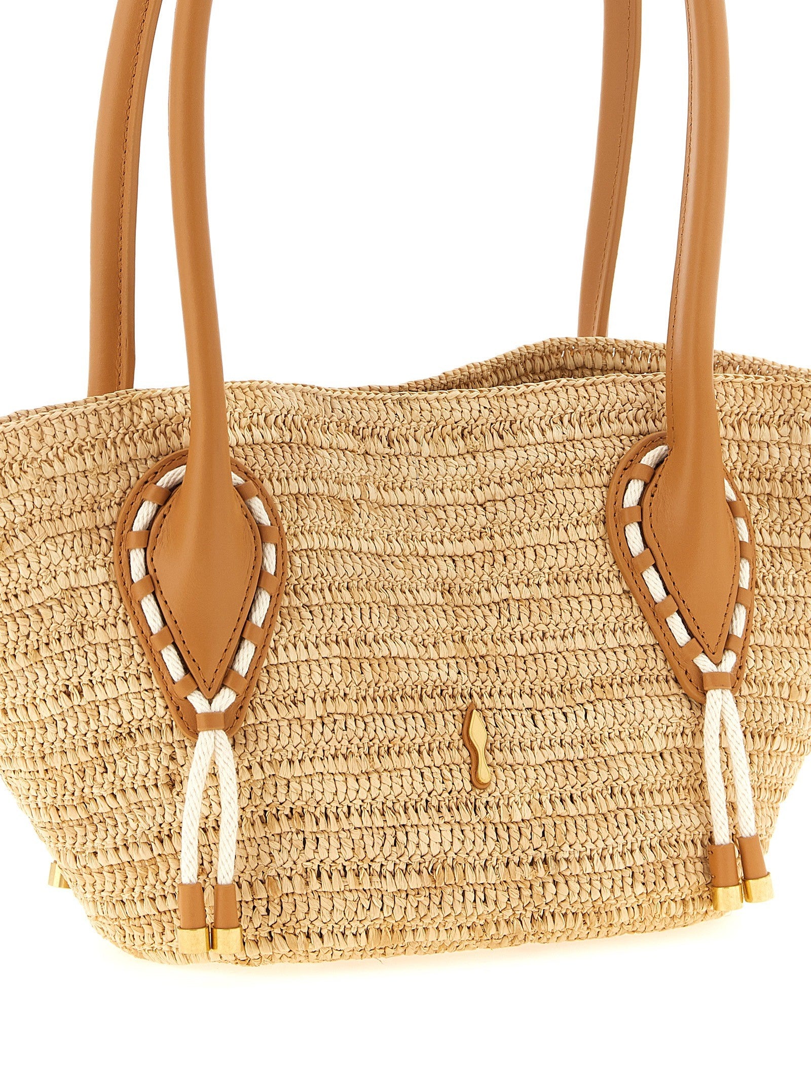 Christian Louboutin Venus Basket Mini Shopping Bag Beige