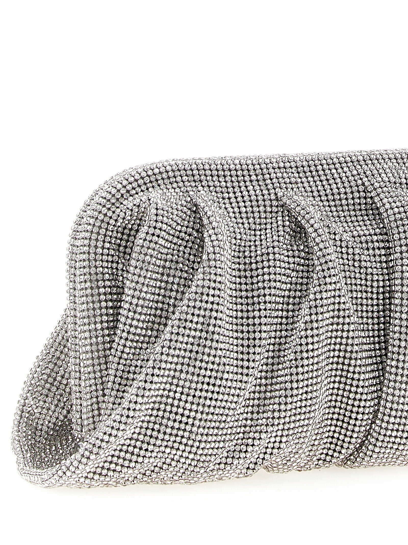 Benedetta Bruzziches Venus La Grande Clutch Silver