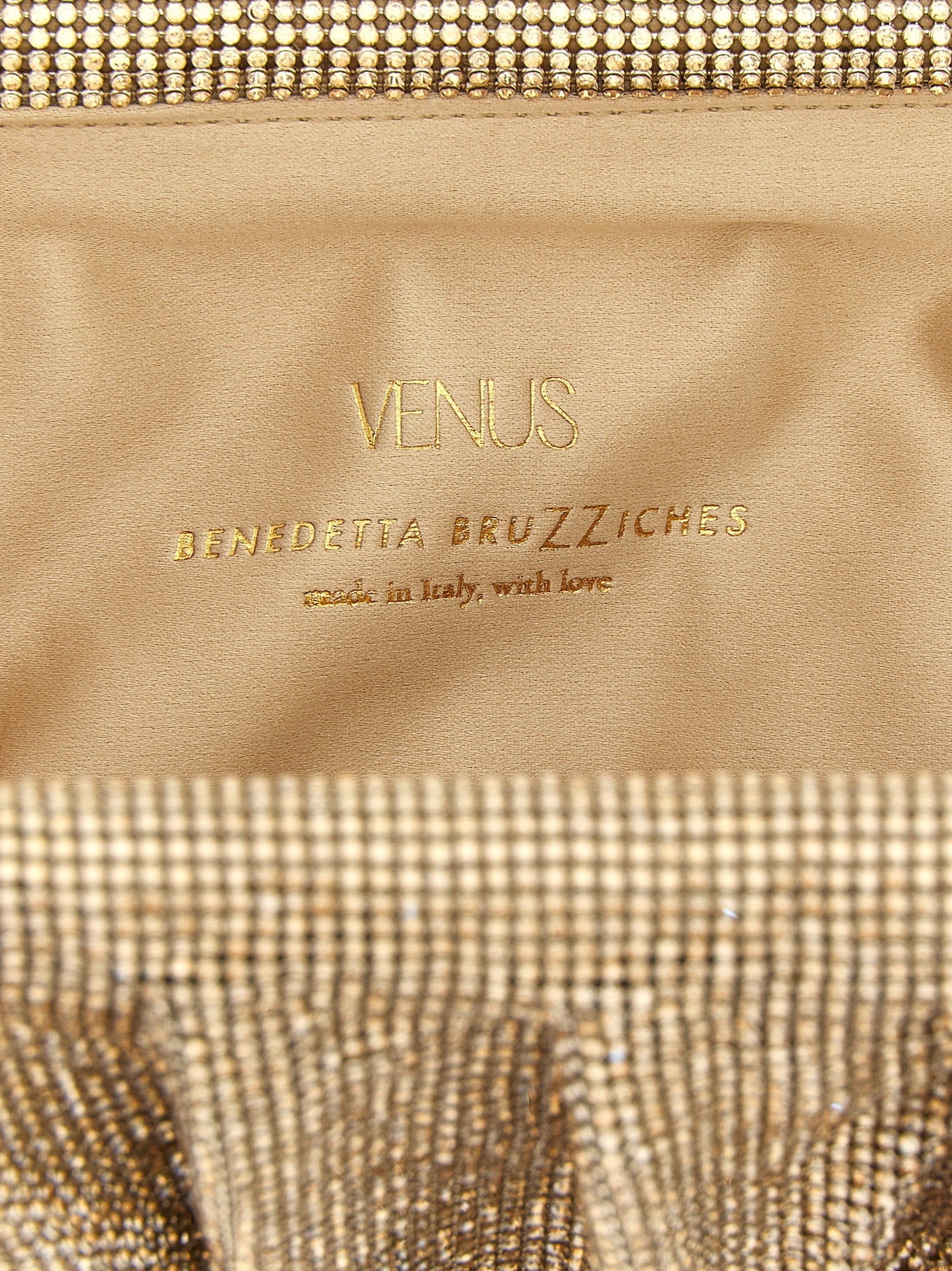 Benedetta Bruzziches Venus La Grande Clutch Silver