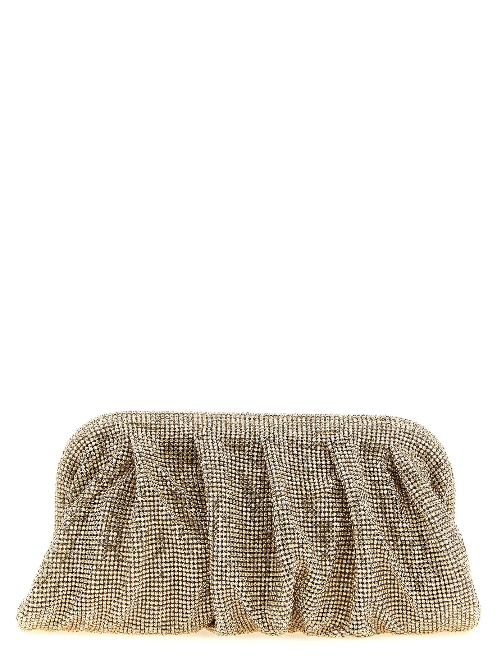 Benedetta Bruzziches Venus La Grande Clutch Silver