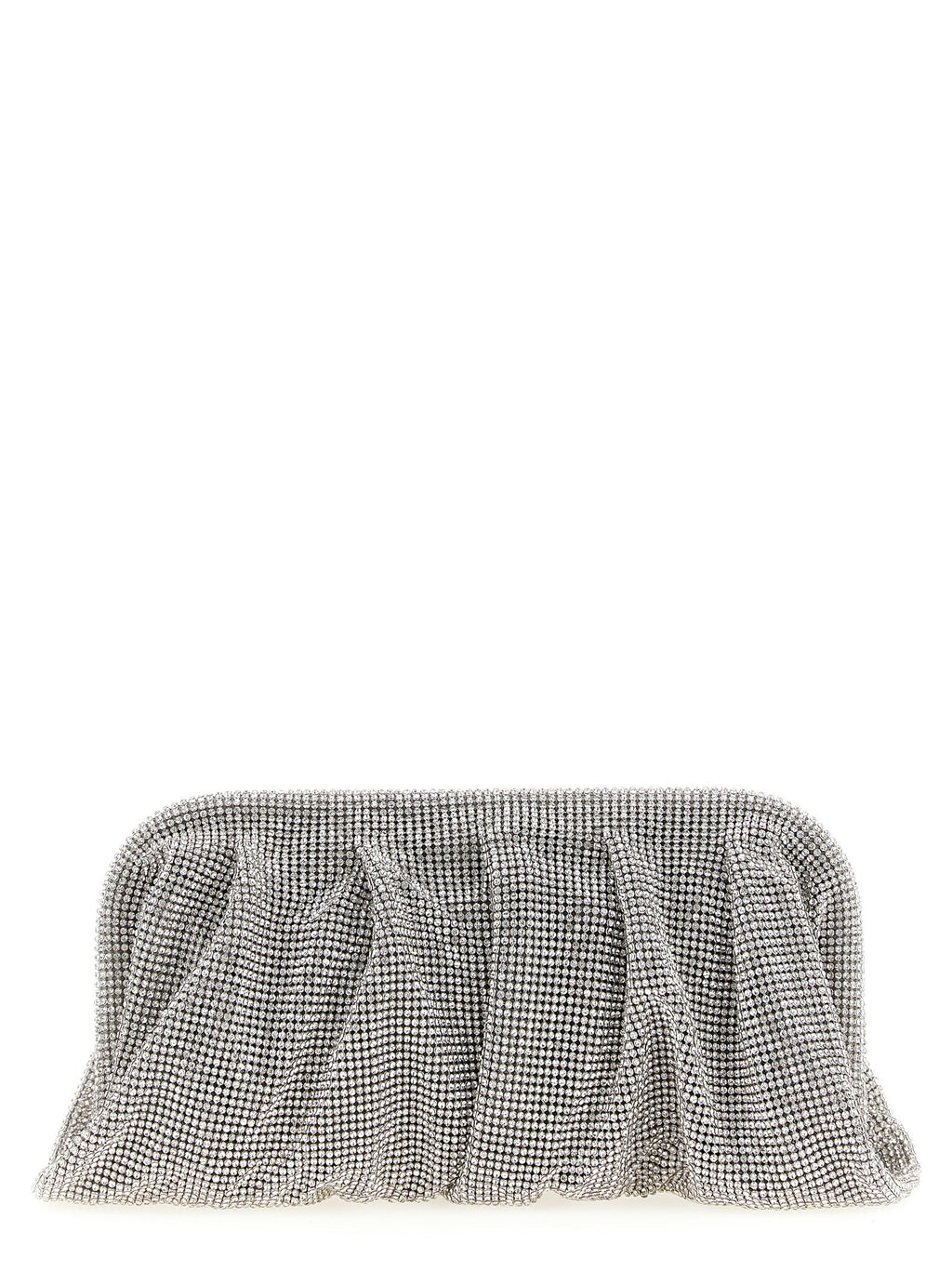 Benedetta Bruzziches Venus La Grande Clutch Silver