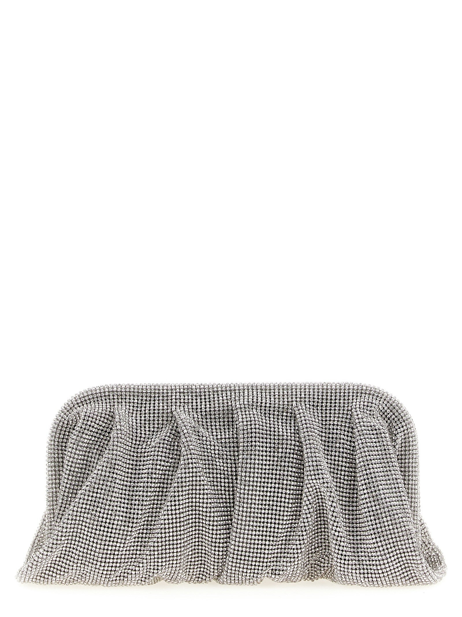 Benedetta Bruzziches Venus La Grande Clutch Silver