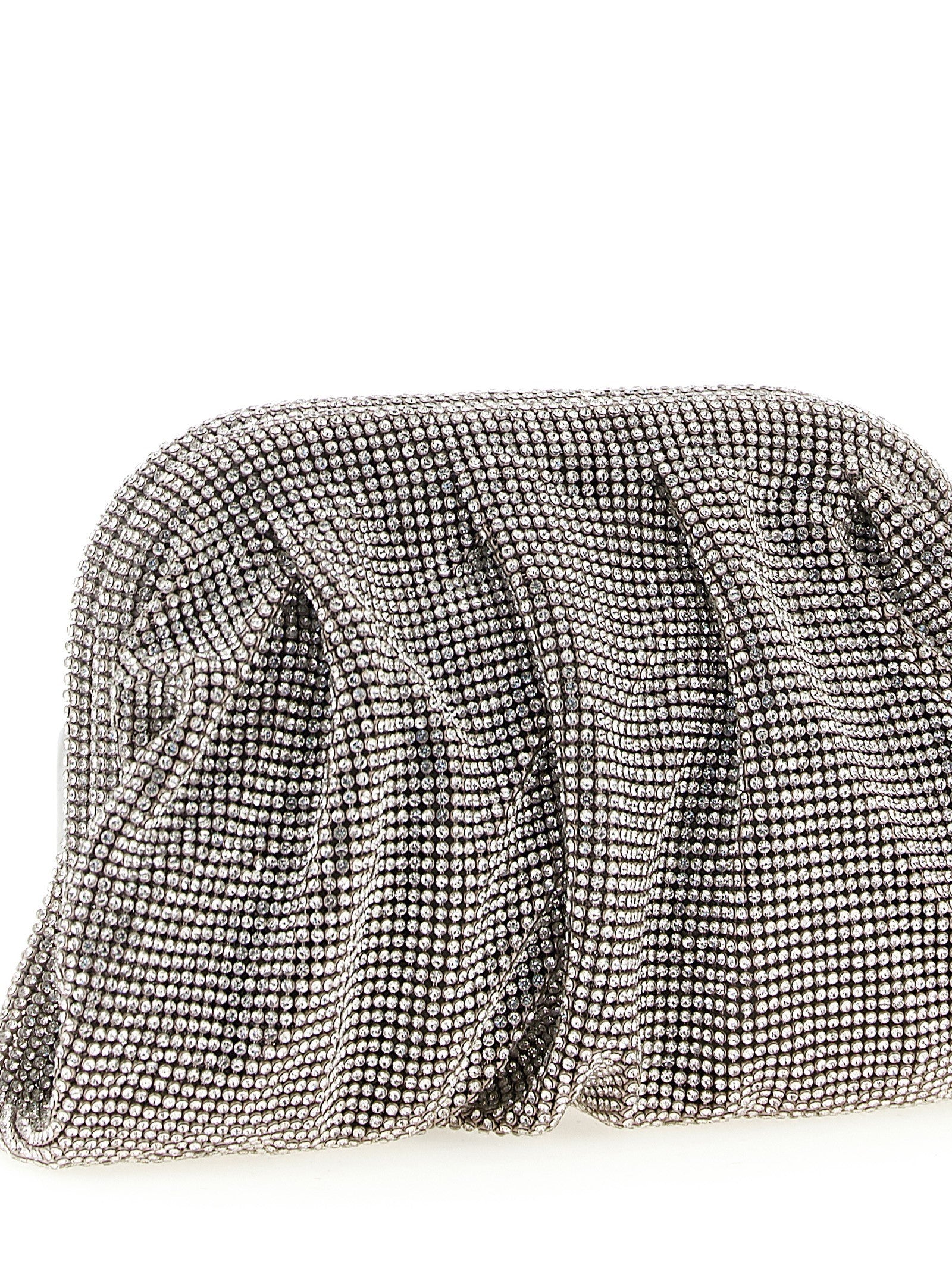 Benedetta Bruzziches Venus La Petite Clutch Silver