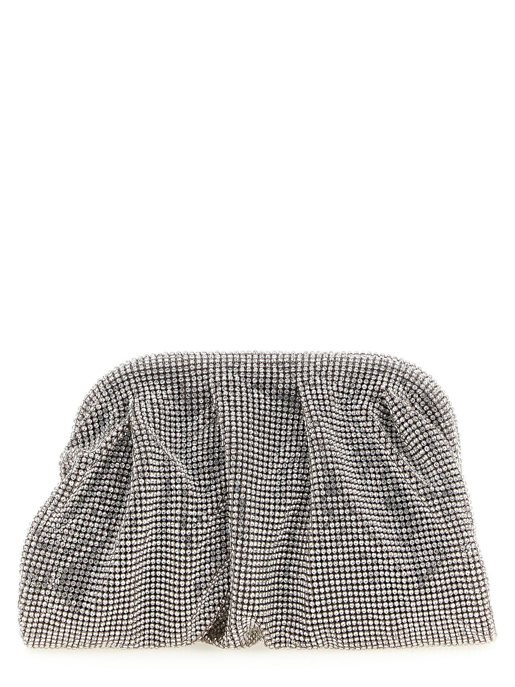 Benedetta Bruzziches Venus La Petite Clutch Silver