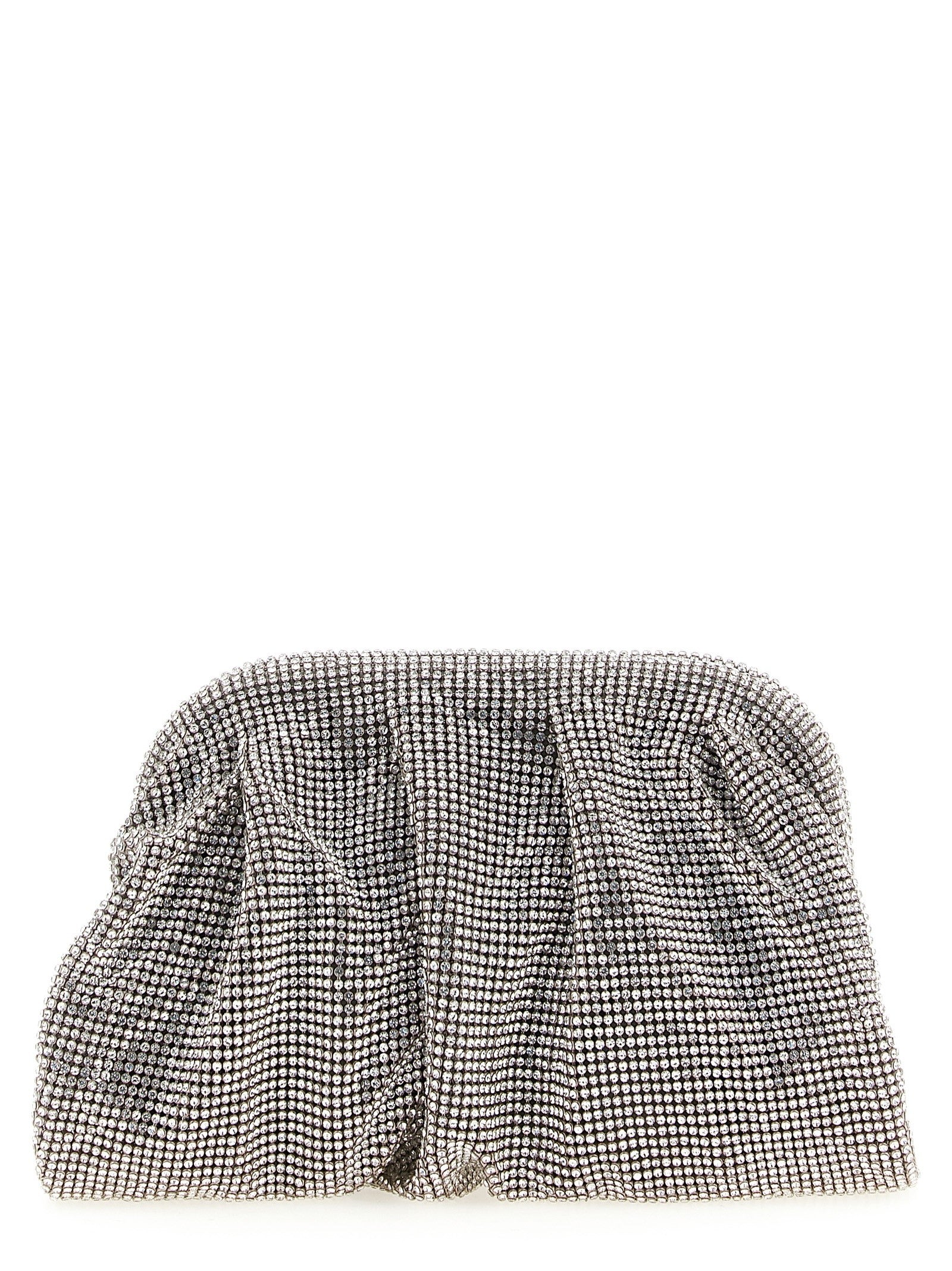Benedetta Bruzziches Venus La Petite Clutch Silver