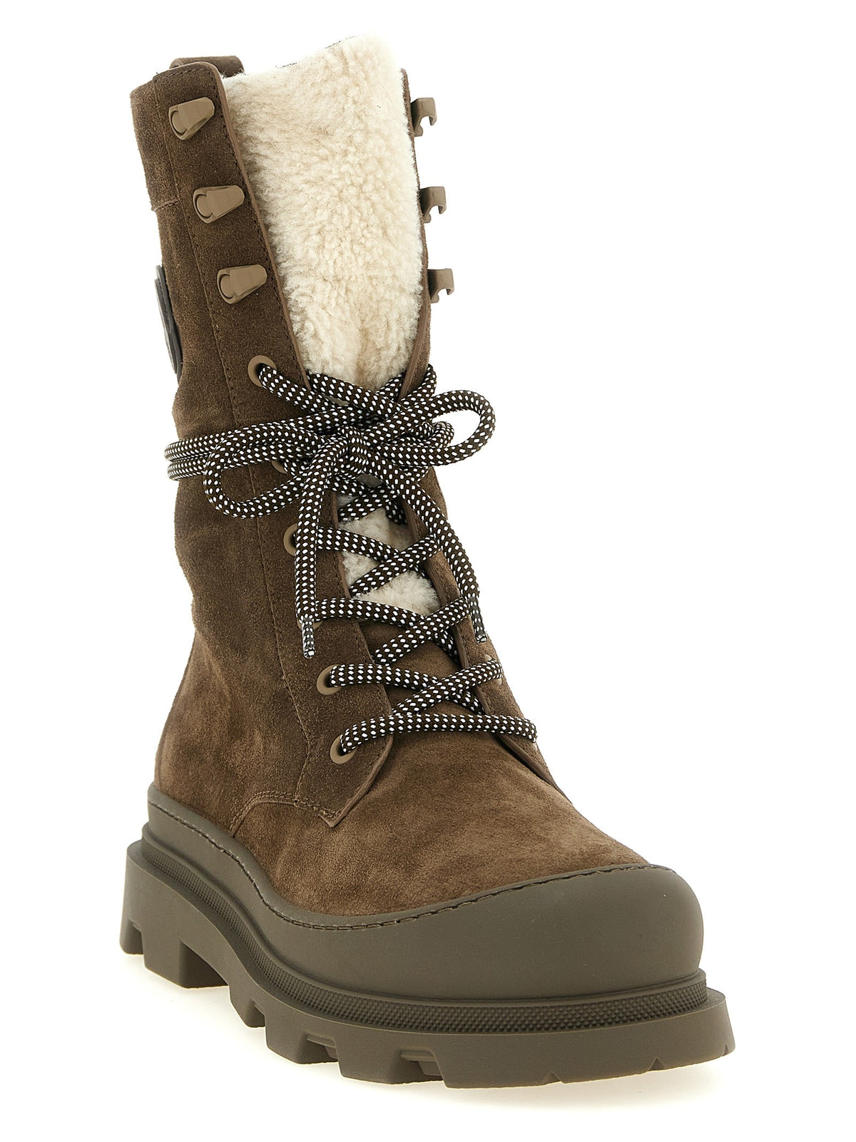 Moncler Vera High Boots Brown, view 2