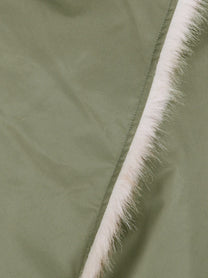 The Frankie Shop Women's Vera Reversible Nylon and Synthetic Fur Jacket Beige
