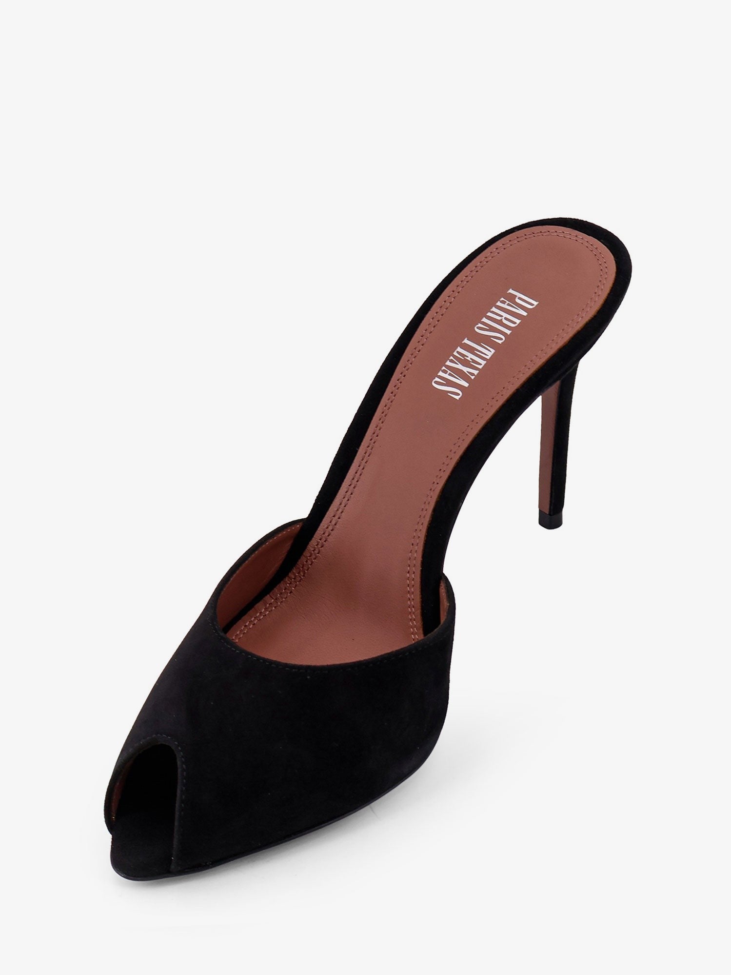 Paris Texas Women's Vera Suede Sandals Black