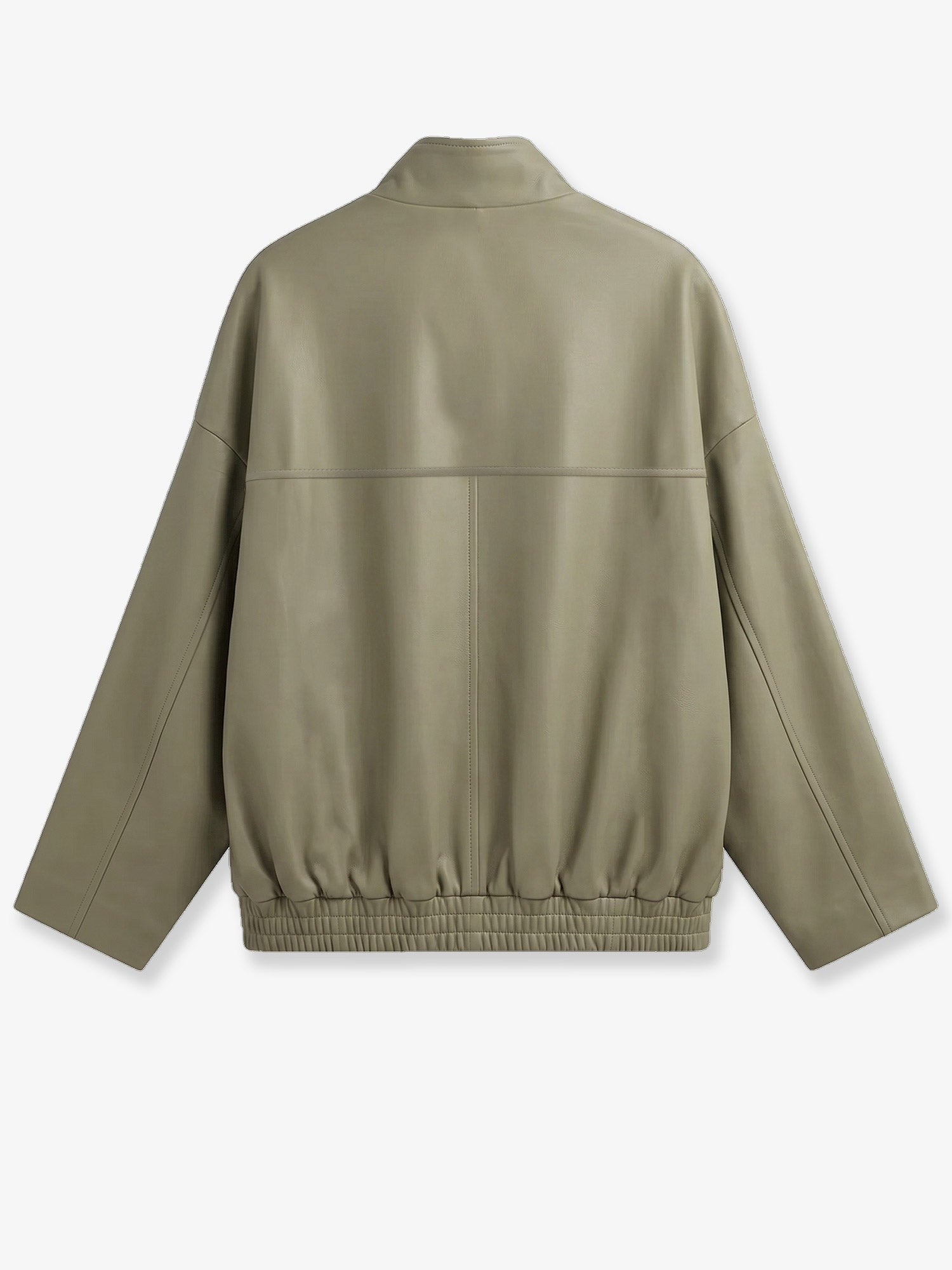 The Frankie Shop Women's Veren Faux Leather Jacket Green