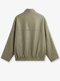 The Frankie Shop Women's Veren Faux Leather Jacket Green