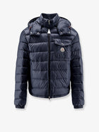 Moncler Men's Verith Recycled Nylon Down Jacket Blue