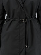 MooRER Women's Verlaine Nylon Coat Black, view 3