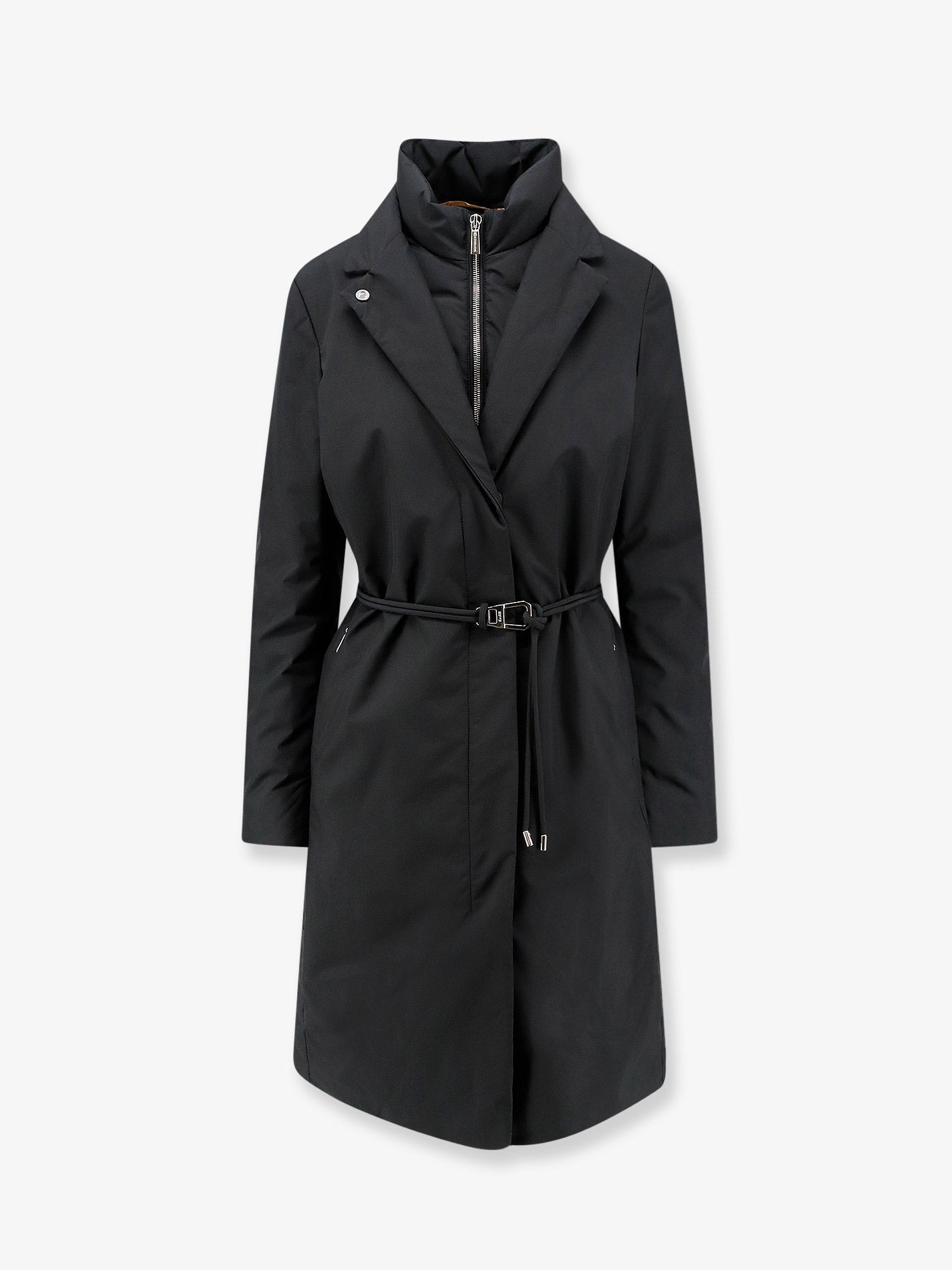MooRER Women's Verlaine Nylon Coat Black