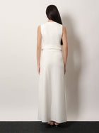 Max Mara Women's Vernice Viscose White, view 3