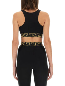 Versace - Versace Top With Greek - Women’s Tops