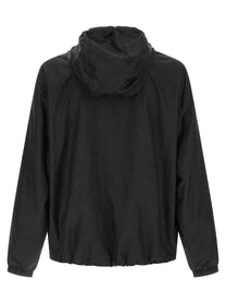 VERSACE - VERSACE - ’Barocco’ jacquard windbreaker - Men’s Outerwear