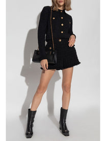 Versace Versace Heritage tweed mini shorts Women’s Clothing