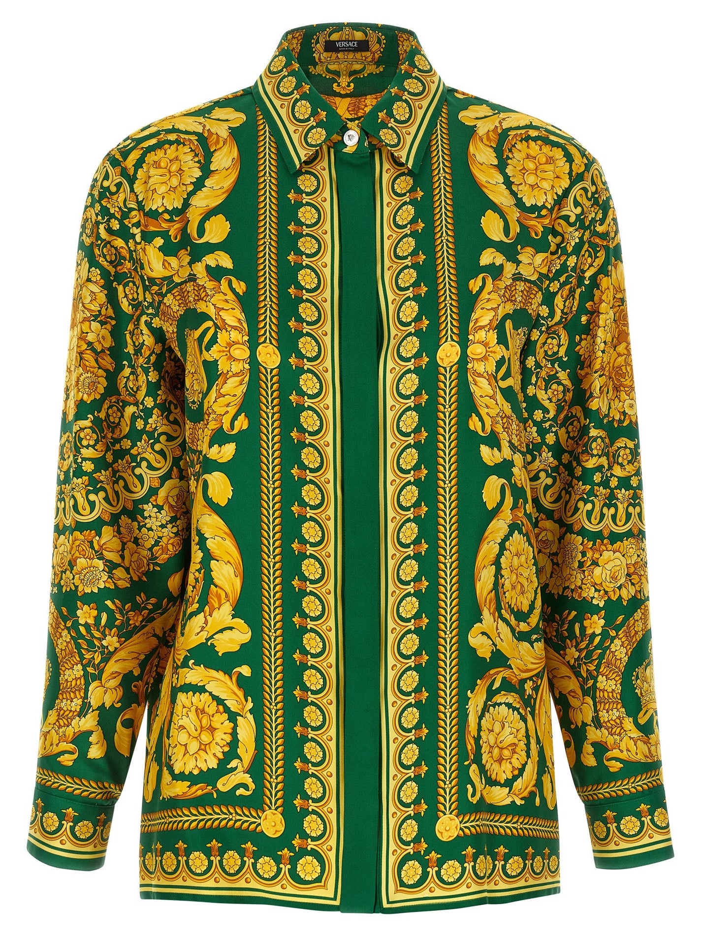 VERSACE - VERSACE - Twill shirt - Women’s Tops