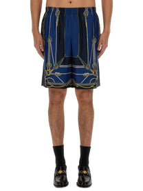 Versace - Versace Twill Bermuda Shorts - Men’s Clothing