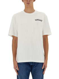 Versace - Versace T Shirt With Logo - Men’s Tops