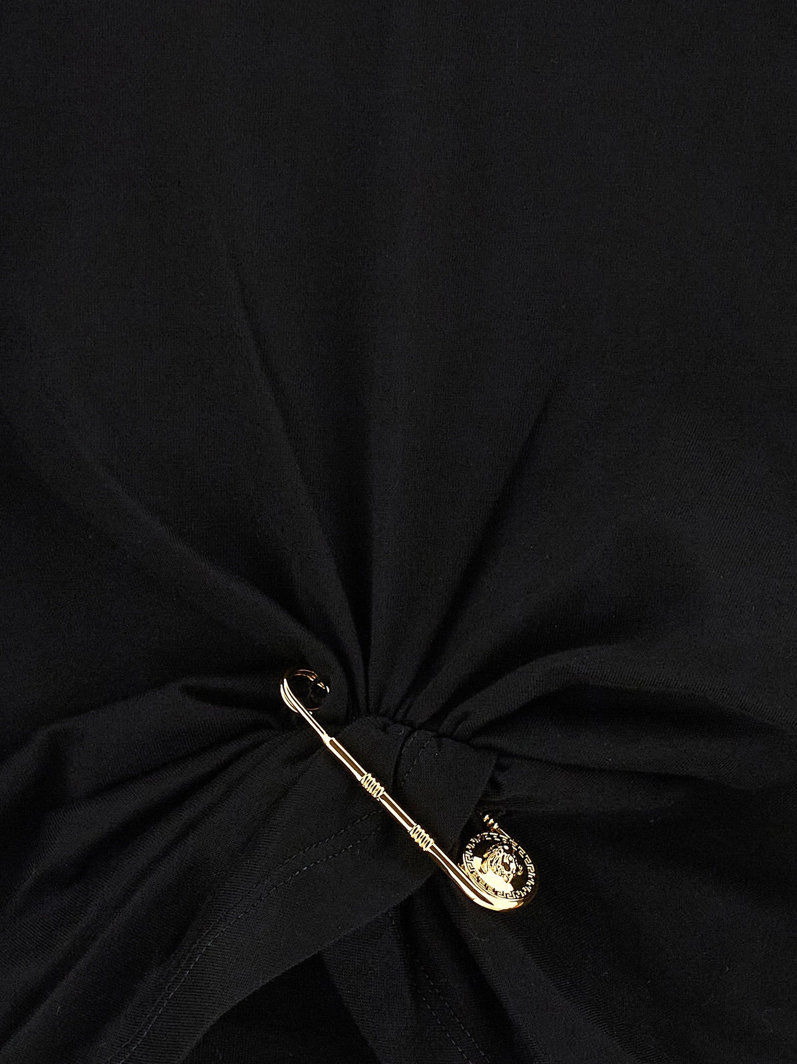 VERSACE - VERSACE - ’Barocco’ double layer T-shirt - Women’s Tops