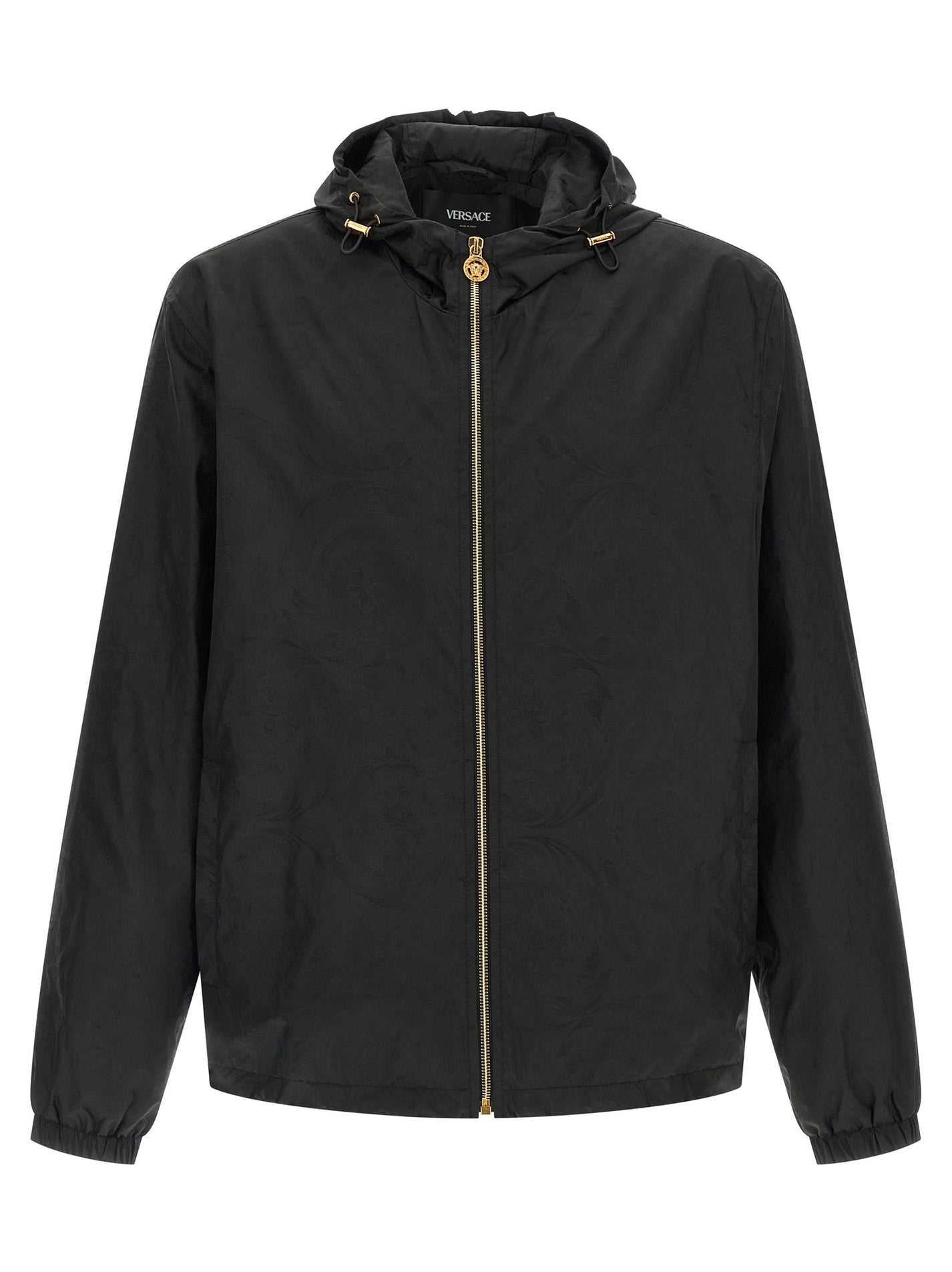 VERSACE - VERSACE - ’Barocco’ jacquard windbreaker - Men’s Outerwear