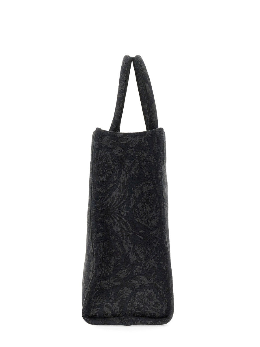 Versace - Versace Large Shopper Bag ’Athena Baroque’ - Men’s Bags