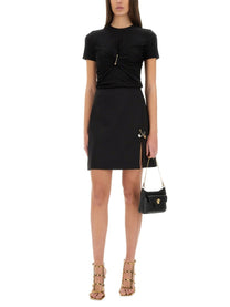 Versace - Versace ’Safety Pin’ Curled Top - Women’s Tops