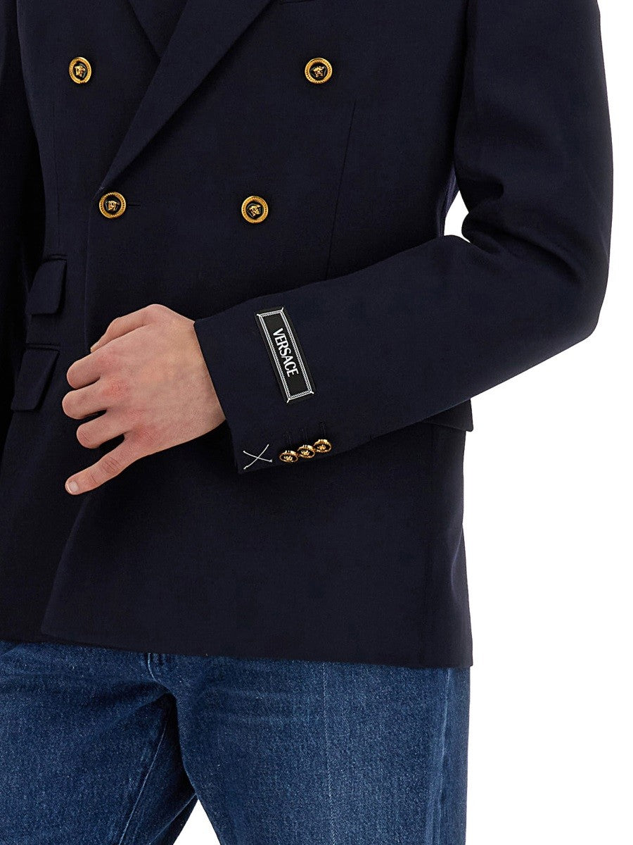 Versace - Versace Double Breasted Jacket - Men’s Clothing