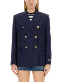 Versace - Versace Double Breasted Blazer - Women’s Clothing