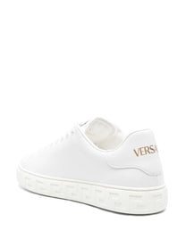 Versace Versace greca faux leather sneakers Women’s Shoes