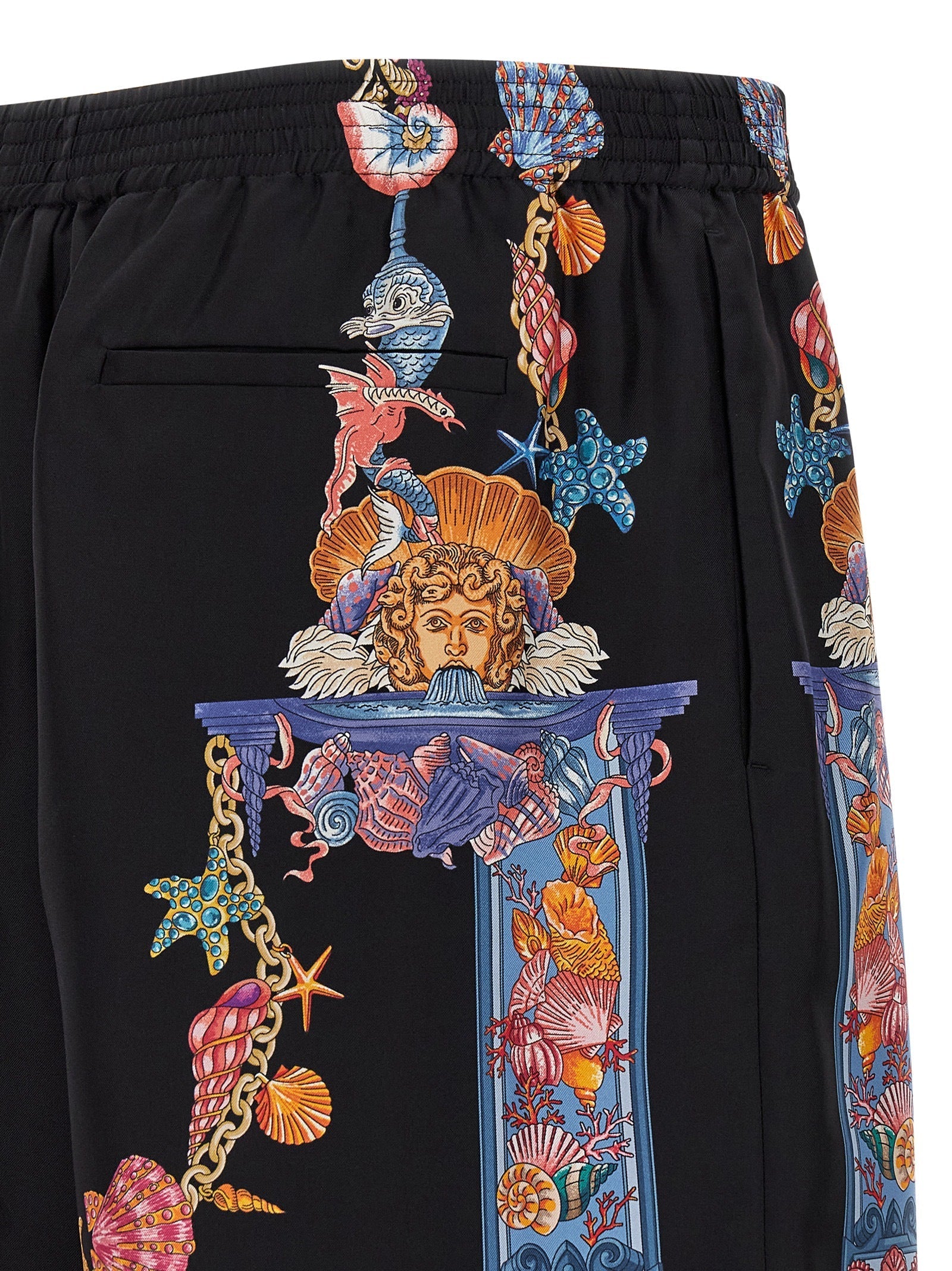 VERSACE - VERSACE - ’Coral Theatre’ print bermuda shorts - Men’s Clothing