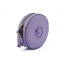 Versace - Versace Disco Round Purple Shoulder Bag - Women’s Bags