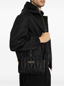 Versace - Versace shoulder bag with applied logo - Men’s Bags