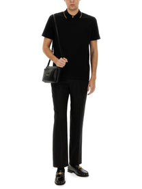 Versace - Versace Piquet Polo - Men’s Tops