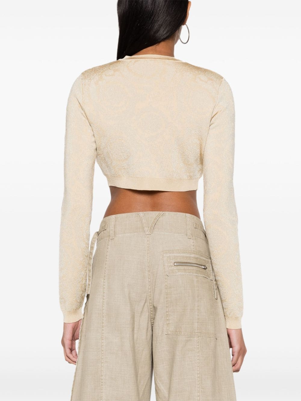 Versace - Versace Sweaters Beige - Topwear